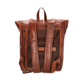 Genicci Jason rugzak 15 inch Cognac