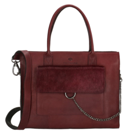 Micmacbags Hand/Schoudertas Mendoza Bordeaux Rood