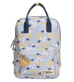 Zebra Trends Rugzak Flower Lila