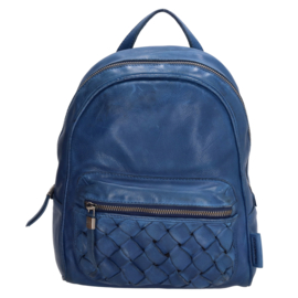 Micmacbags rugzak Artisan Kobalt Blauw