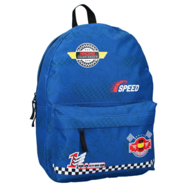 Skooter Rugzak Speed Champion Blauw