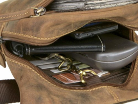 Greenburry Leren heuptasje LEGBAG