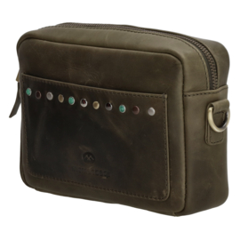 Micmacbags Schoudertas / Crossbody Masterpiece Olijf Groen