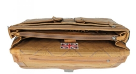 Chesterfield Aktetas Large ‘George’ Cognac