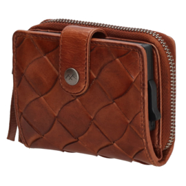 Micmacbags Safety Wallet Portemonnee Bruin