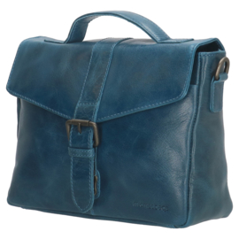 Micmacbags Handtas- Schoudertas Porto Blauw