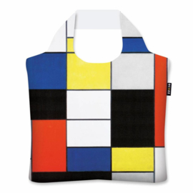 Ecoshopper Draagtas  "Compositie A" Piet Mondriaan