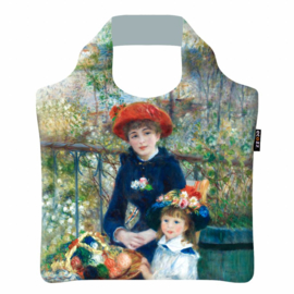 Ecoshopper Draagtas "Twee zusjes" Pierre Auguste Renoir
