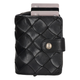 Micmacbags Safety Wallet Portemonnee Zwart