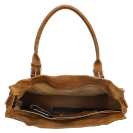 SoDutch Laptoptas #09 17 inch Cognac