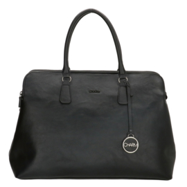 Charm London  Laptoptas Bromley 15.6 inch Zwart