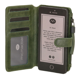 Micmacbags Telefoontasje Porto Groen