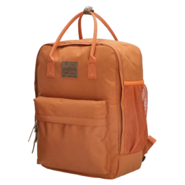 Beagles Rugzak Torrent met Laptopvak 14" Terracotta