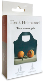 Ecoshopper Draagtas "Twee sinaasappels" Henk Helmantel