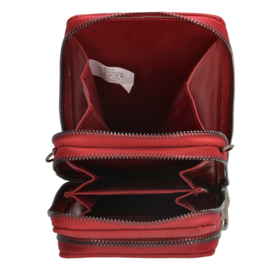 Beagles Telefoontasje Crossbodytas Marbella Rood