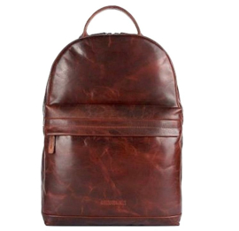 Genicci Laptop Rugzak Hugo 15 inch Cognac