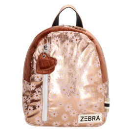 Zebra Trend Rugzak Flower Rosé-Goud