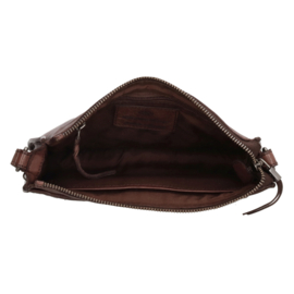 Micmacbags Artisan Schoudertas Donkerbruin