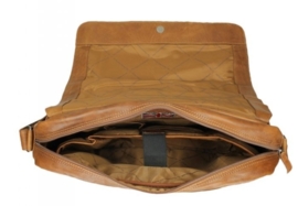 Chesterfield  Laptopbag Richard Wax Pull Up Cognac