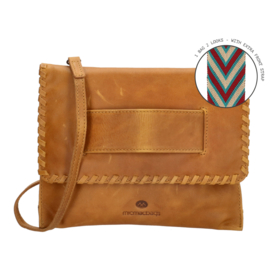 Micmacbags Clutch/Avondtasje Friendship Camel