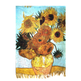 Sjaal Vincent van Gogh "Zonnebloemen"