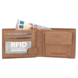 Micmacbags Billfold Malmö Bruin