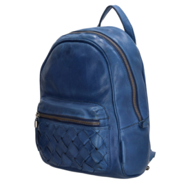 Micmacbags rugzak Artisan Kobalt Blauw