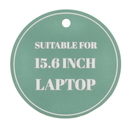 Micmacbags Laptoptas Masterpiece 15.6 inch Zwart