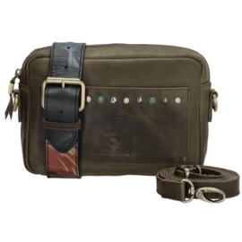 Micmacbags Schoudertas / Crossbody Masterpiece Olijf Groen