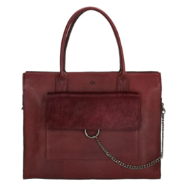 Micmacbags Hand/Schoudertas Mendoza Bordeaux Rood