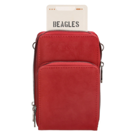 Beagles Telefoontasje Crossbodytas Marbella Rood