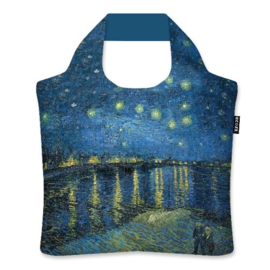 Ecoshopper Draagtas "Starry Night Over The Rhone" Vincent van Gogh