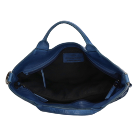 Micmacbags Hand - Schoudertas Artisan Kobalt Blauw