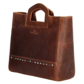 Micmacbags Hand-Schoudertas Masterpiece Cognac