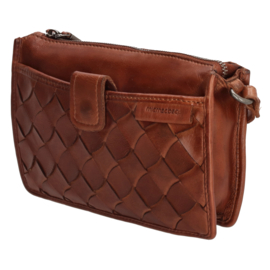 Micmacbags Artisan Schoudertas Bruin