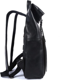 Genicci Jason rugzak 15 inch Zwart