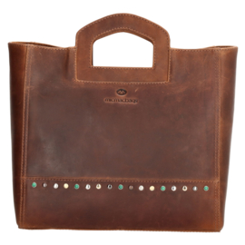 Micmacbags Hand-Schoudertas Masterpiece Cognac