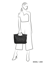 Micmacbags Hand - Schoudertas Artisan Zwart