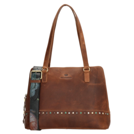 Micmacbags Shopper Masterpiece Cognac