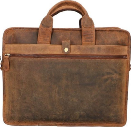 Rat Pack Hand Messenger Schoudertas 15.6'' Bogart Bruin