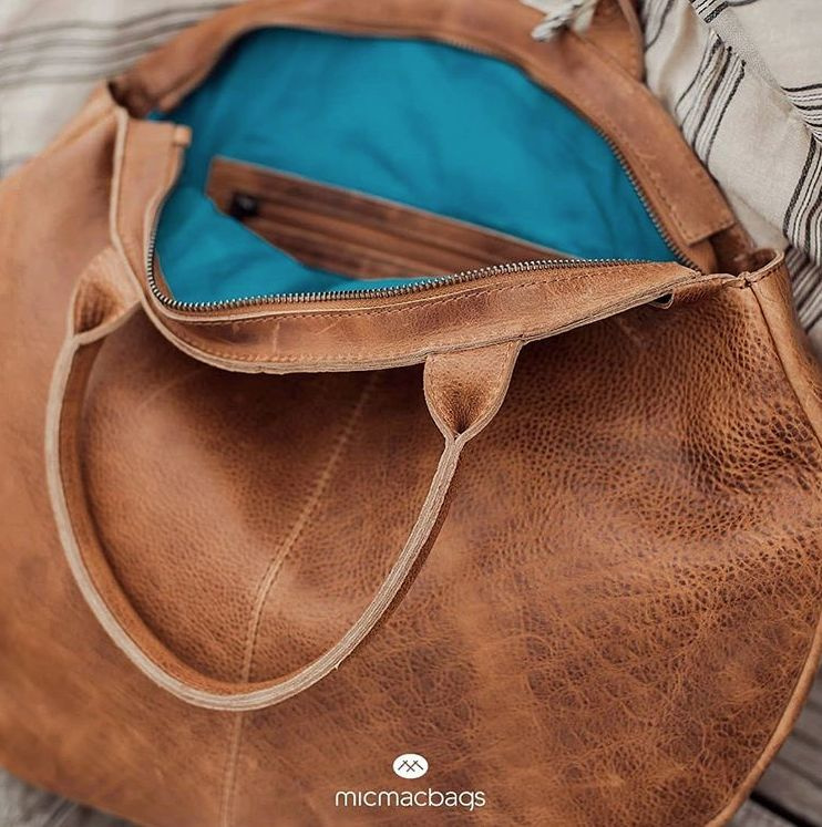 Micmacbags Shopper Côte Azur Zand Micmac bags | LEDERTREND