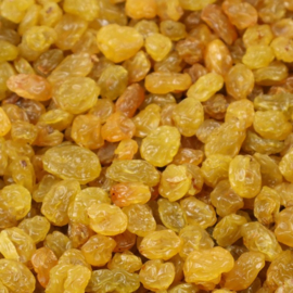 Gele rozijnen 250 gram