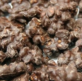 Chocolade pindarotsjes puur 250 gram