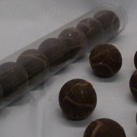Chocolade Bikkels koffie à 10 stuks (koker 25 cm)
