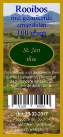 Rooibos met gesuikerde amandelen 100 gram