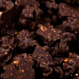 Chocolade pindarotsjes puur 250 gram