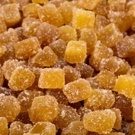 Gesuikerde gember 200 gram