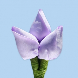 Tulp corsage lila