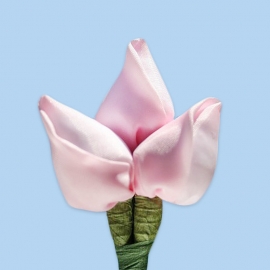 Tulp corsage roze