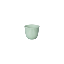 Loveramics Embossed tasting cup espresso 80 ml celadon green